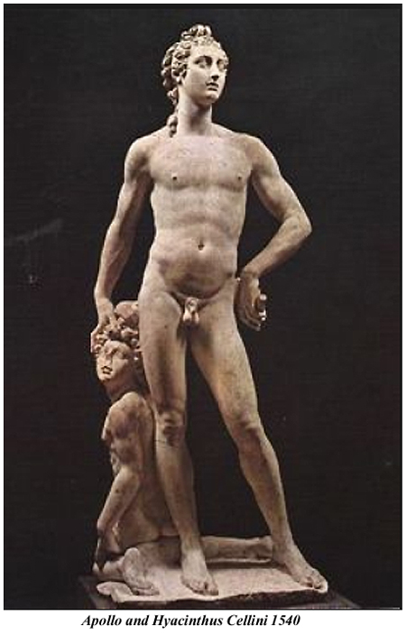 Apollo Hyacinthus Cellini 1540